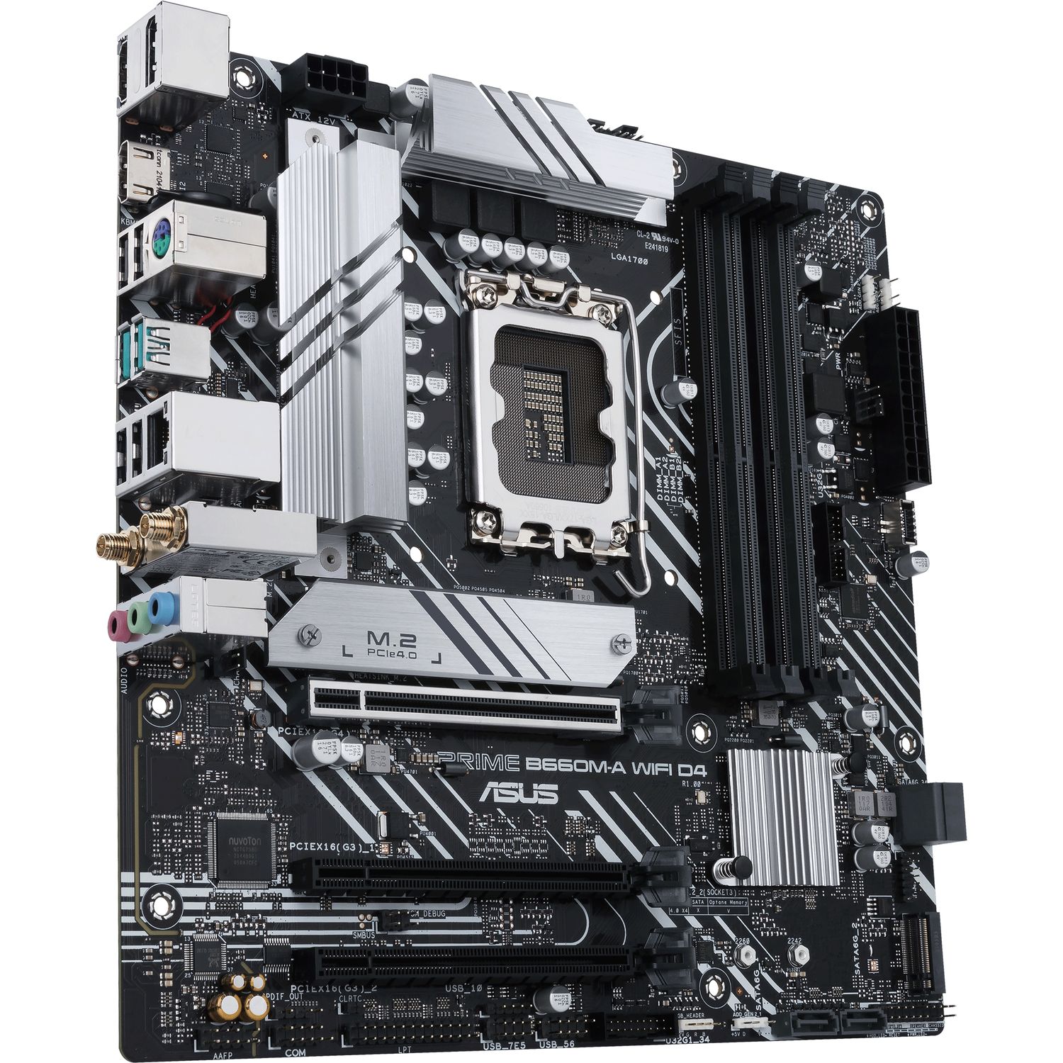 Материнская плата ASUS PRIME B660M-A WIFI D4 (90MB1AE0-M1EAY0)