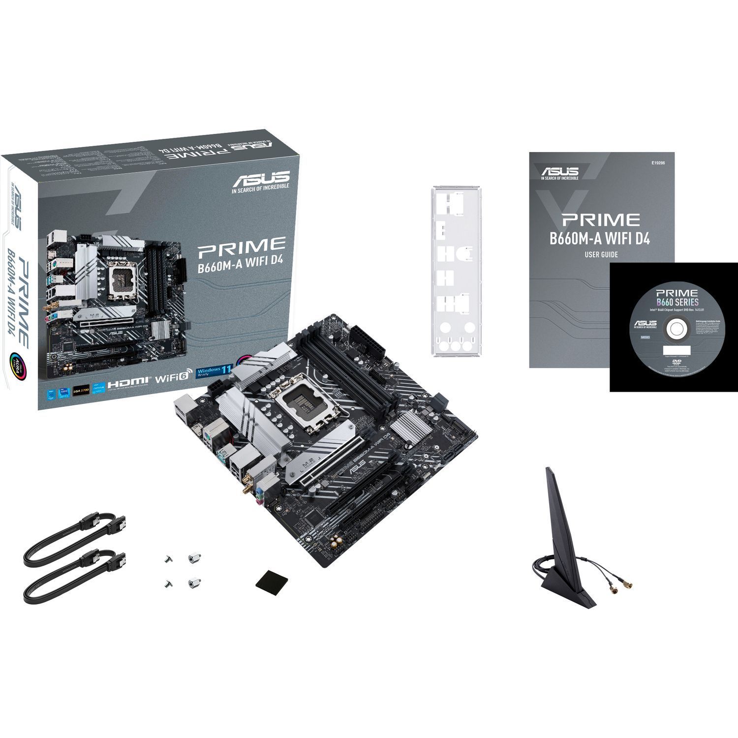 Материнская плата ASUS PRIME B660M-A WIFI D4 (90MB1AE0-M1EAY0)
